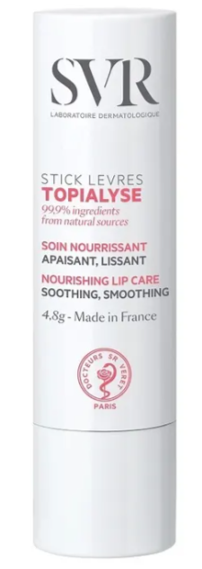 SVR Topialyse Stick Labbra Idratante e Nutriente Stick 4,8 g